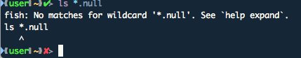 macosessentials's tweet photo. #fishshell from @ridiculous_fish is so smart that it will warn you if your wildcard didn't match any file ! Love that. #macosessentials https://t.co/Qt68ocMmLz