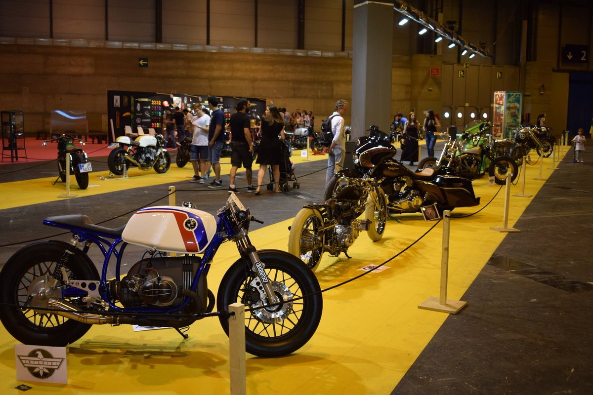 fivepro_es's tweet photo. Parte de la Exposición de Motos Café Racer en el MULA https://t.co/waylXfdB4x