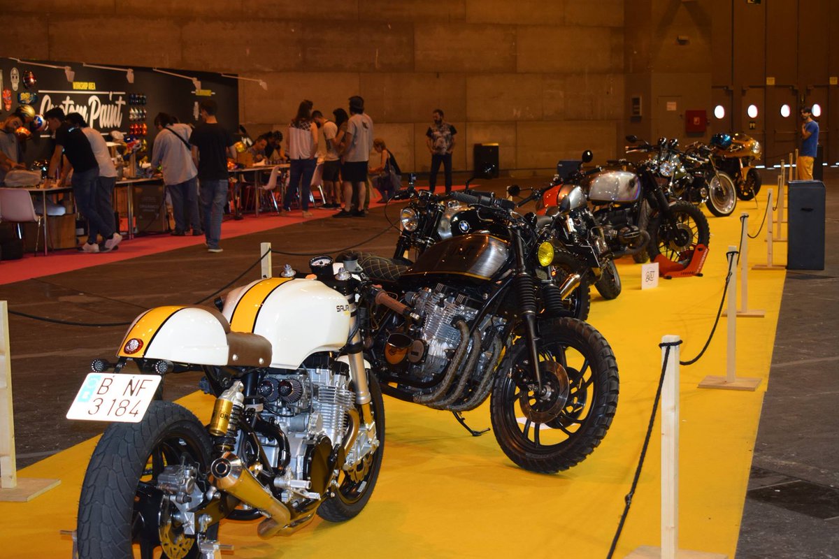 fivepro_es's tweet photo. Parte de la Exposición de Motos Café Racer en el MULA https://t.co/waylXfdB4x