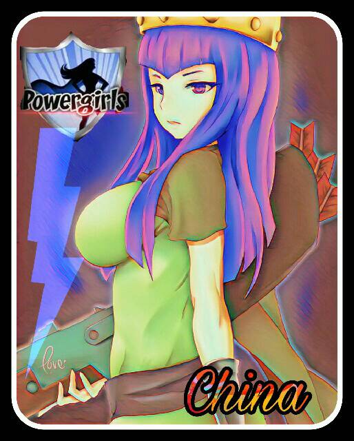 ChinaLiveCoC's tweet photo. Lindo despertar y ver un diseรฑo para cada una del #TeamPowerGirls ๐ Te quedo hermoso linda! Gracias! Orgullosa de ustedes๐ #golindas #goPG ๐ https://t.co/nqGXB8Koum