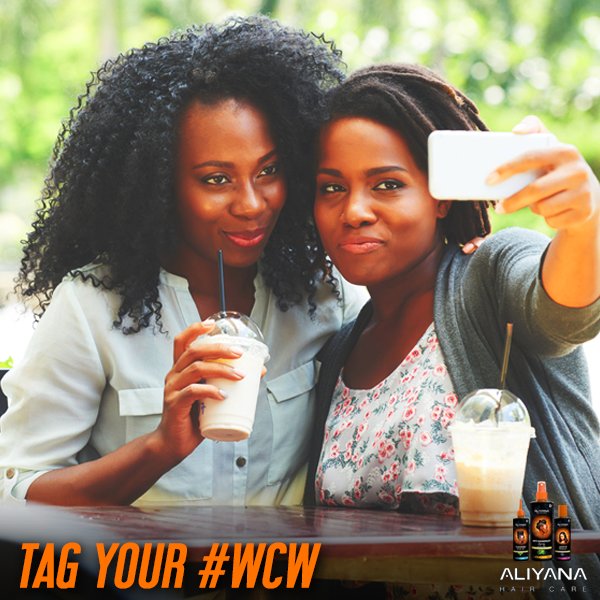 AliyanaPro's tweet photo. It's #WomanCrushWednesday, and we're celebrating those women who have stood by you through good #hair days &amp; bad! Tag your #BFFs :) #WCW https://t.co/vv42FIz5T2