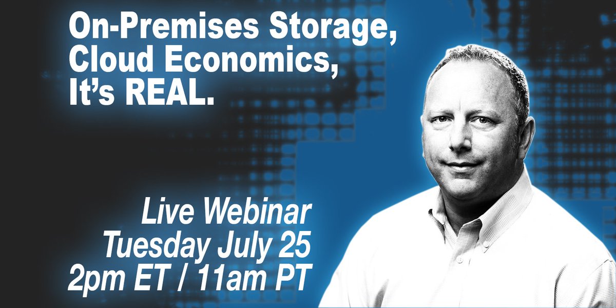 Tegile's tweet photo. Join @robcommins and @otherscottlowe as they cover recent changes in flash financing and how that benefits you.
https://t.co/TYpgQPoaZP https://t.co/2DMbeoqt3M