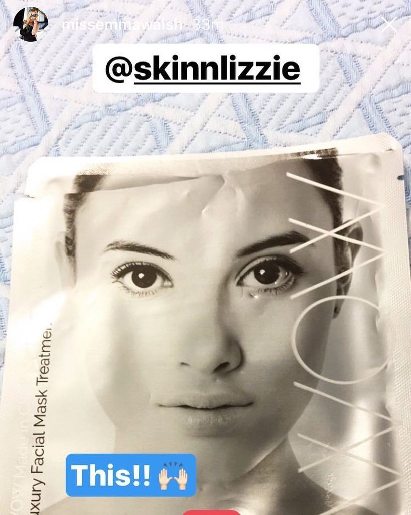 LPALimited's tweet photo. Looks like @missemmawalsh liked her #wowmask 😊😊😊😊😊 #hyalual #hydration #collagen #hyaluronicacid #redcarpet #redca… https://t.co/eY4C30hsmN https://t.co/UPtS64aDQJ