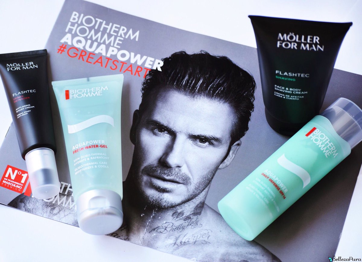 BellezaPuracom's tweet photo. Con las últimas #novedades en cuidado facial #ParaEllos: #Aquapower de @biothermhomme y #Flashtec de @annemoller 💆♂️👌 ¡Feliz miércoles! https://t.co/1Ivk3cGDd7