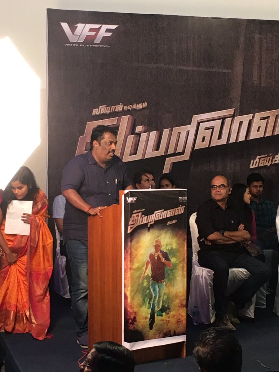 cinemapluz11's tweet photo. #Vishal sir is like #Kamarajar sir , he is also unmarried &amp; involved in social service - #SNanthaGopal https://t.co/Azgn6kTVLT