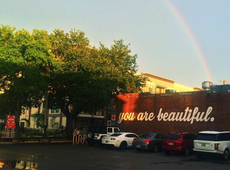 it really is all rainbows and milkshakes around here 🌈🍦 | #overtheDErainbow #summershowers #bringrainbows