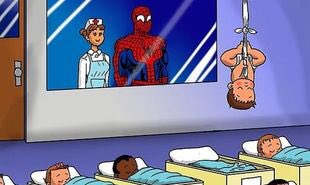 BanterHawk's tweet photo. "I don't think a DNA test will be necessary Mr. Parker." https://t.co/Fm7LJCq3xu https://t.co/l1qI6i0N1G