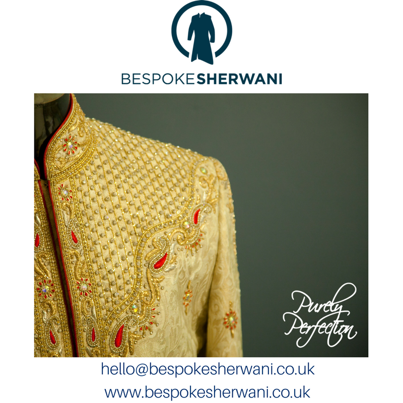 BespokeSherwani's tweet photo. Impress everyone by dressing this perfect #sherwani on your wedding. 
+447984 414 276 / +447984 414 269 #weddingsuit #wedding #indianwedding https://t.co/wcXbBtRbE0