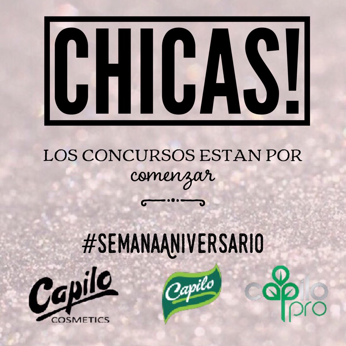 labcapilo's tweet photo. Chicas! Atentas! Que los concursos están por comenzar en la semana aniversario #capilolifestyle #belleza #cumpleanos #34 https://t.co/XBG5T1wxVW