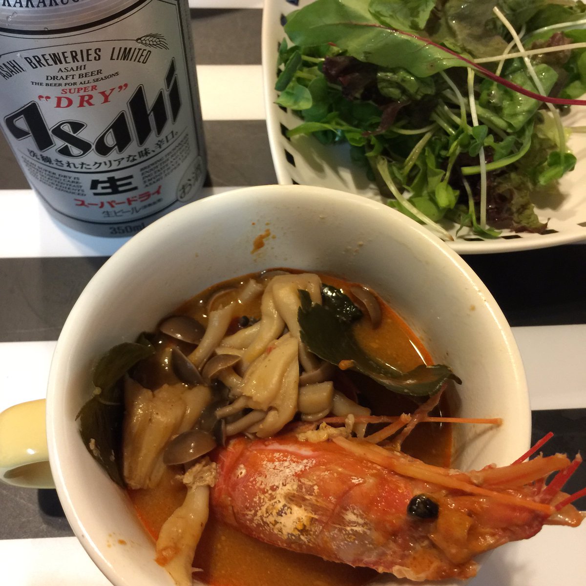 立野のぶ子 友理の中の人 V Tvittere 無性に ムショーに欲して トムヤムクン作りました 私以外 誰も好きじゃないのに 笑 ヤマモリのトムヤムクン タイ料理好き 辛いもの好き