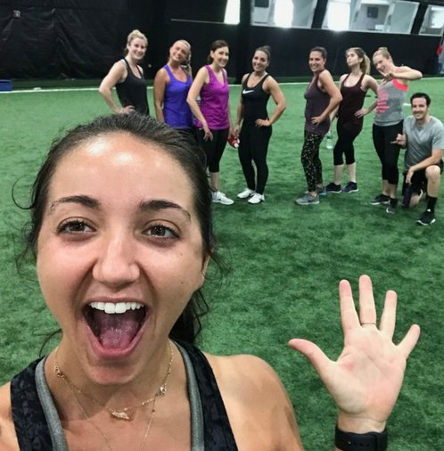 Krista_Ferrara's tweet photo. Triple chances to workout with #FitBodyCoach Jessi this week! Who's joining this group of amazing people? Sign up on the app. #fitbodytribe https://t.co/Ual0EUomm5