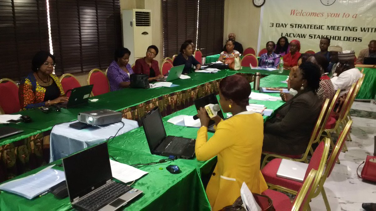 GTUnit's tweet photo. Day 2 @ the LACVAW 3-day Strategic Meeting with LACVAW Stakeholders supported by @V4C_Nigeria. @WRAPANG @EVA_Nigeria @sheImpactNg https://t.co/AAZO5fH2c4