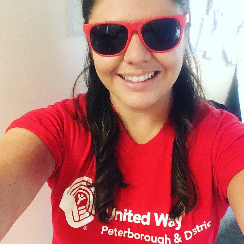 AimeeJ009's tweet photo. Ready for a day of food and fun for @unitedwayptbo!!! #PaintPtboRed #food #yummy #paidtoeat #lovemycommunity #ptbo https://t.co/33S6Ao2O70