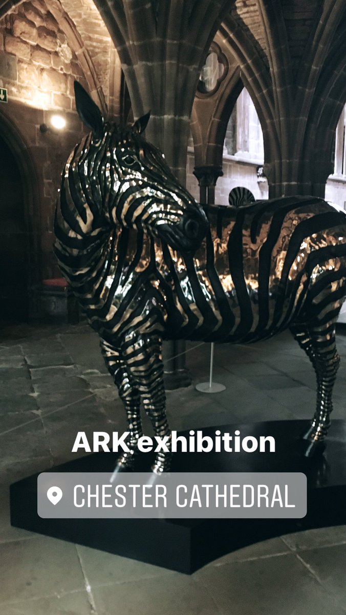 TheGrosvenor's tweet photo. A fascinating day @ChesterCath, so many fascinating sculptures #ARKexhibition https://t.co/kGf5UiUbRl
