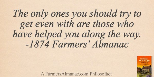 FarmersAlmanac's tweet photo. #WednesdayWisdom #WaybackWednesday https://t.co/MuEPGNa9Ie
