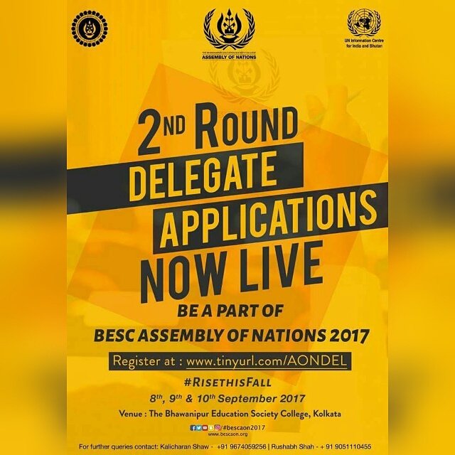 bescaon's tweet photo. 2nd Round Delegate Applications NOW LIVE.
#RisethisFall #BESCAON #BESCAON2017 https://t.co/Fbk8u819Tw