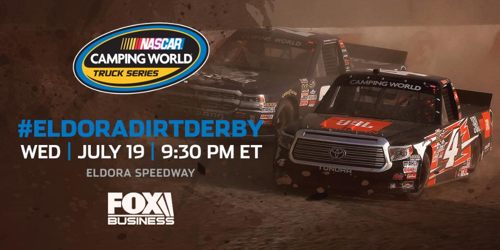 NASCAR_Trucks's tweet photo. Tonight's the night.

#EldoraDirtDerby https://t.co/kAuBSJuiK8