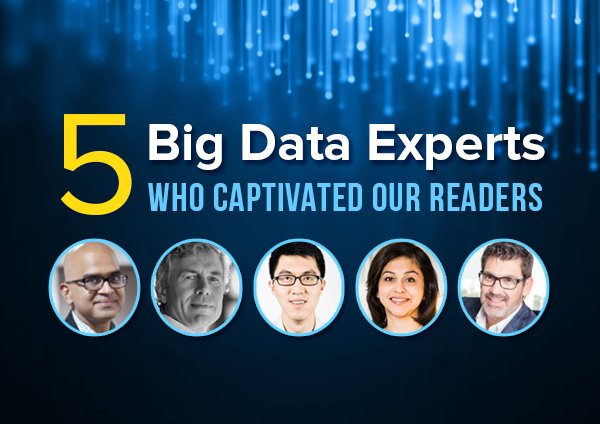 5 #BigData Experts Who Caught Your Attention This Year sync.st/2tGjNYd <a href="/confluentinc/">Confluent</a> <a href="/databricks/">Databricks</a> <a href="/weckerson/">Wayne Eckerson</a> @INSOFEedu <a href="/SoftServeInc/">SoftServe</a>
