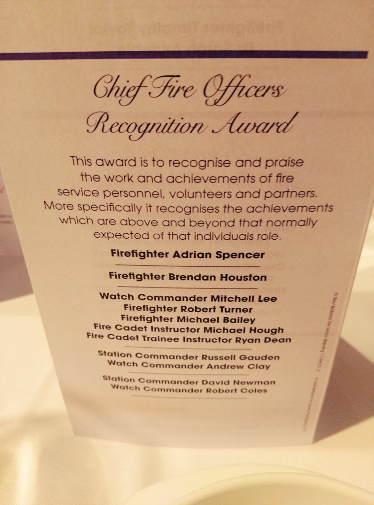 Bloxwich_YFA's tweet photo. A week ago we received Achievement and Recognition Awards from @WestMidsFire. We picked up awards for the work we do for youth engagement. https://t.co/Pyxx2jVibu