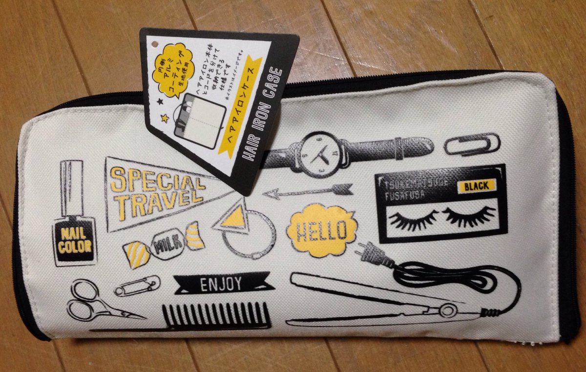 はるお Twitter પર 3coinsのペンラケース買いに行ったら無くて物色した結果ヘアアイロンケースが代用出来そうだから買ってみた キンブレ丁度のサイズ ギリ閉まる だから入って2 3本 誤点灯するかも アイマスのペンラは余裕で入る やったぜ