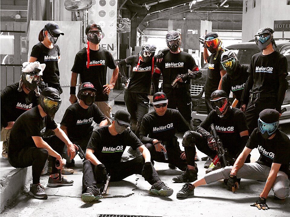 17910airsoft's tweet photo. 写真撮影の時だけやたら気合の入るMeherQB勢！！(☝︎ ՞ਊ ՞)☝︎
#MeherQB #SpeedQB #Speedairsoft #Speedsoft https://t.co/1wKx4ouaeV