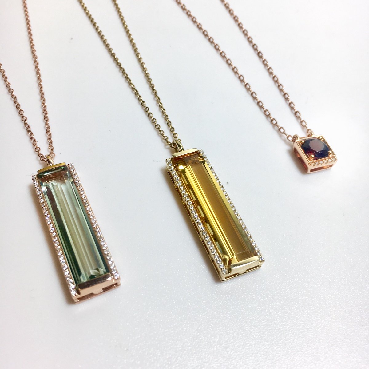 GStJewelers's tweet photo. . @JTJewelry  just get us...PS - ladies, these pendants are worth coming in to try on and see in person! #GStinspiredjewels https://t.co/B9JkLBdx9v