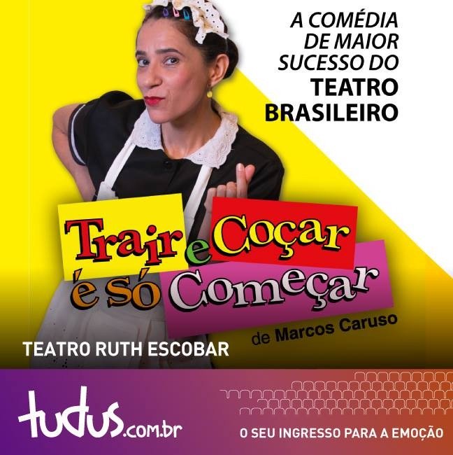 tudusBR's tweet photo. #TRAIRECOÇARÉSÓCOMEÇAR
A #comédia de maior sucesso do teatro brasileiro come... https://t.co/XRePyraLAi https://t.co/IpgUNAiaC2