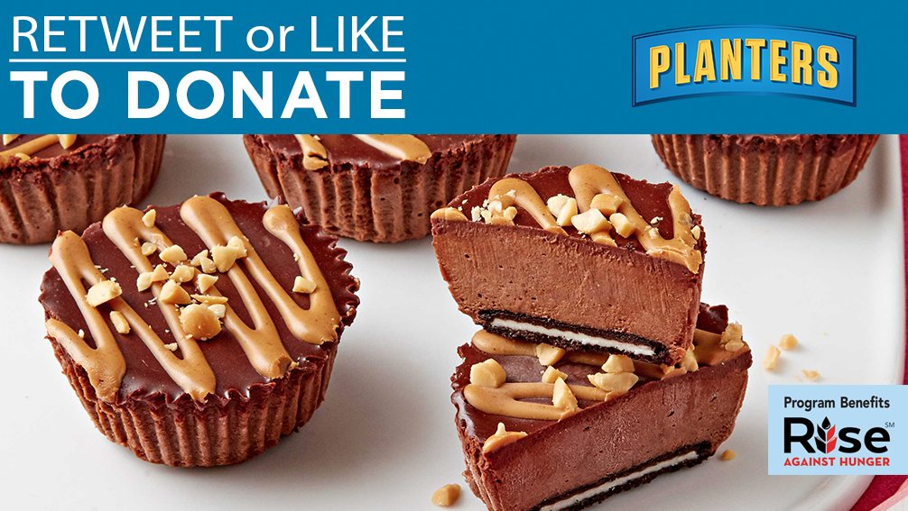 RT this Frosty Chocolate-Peanut Butter mini-pies Recipe &amp; we'll donate 1 meal to help #FeedtheWorld2017. kraft.us/2ueNkNg