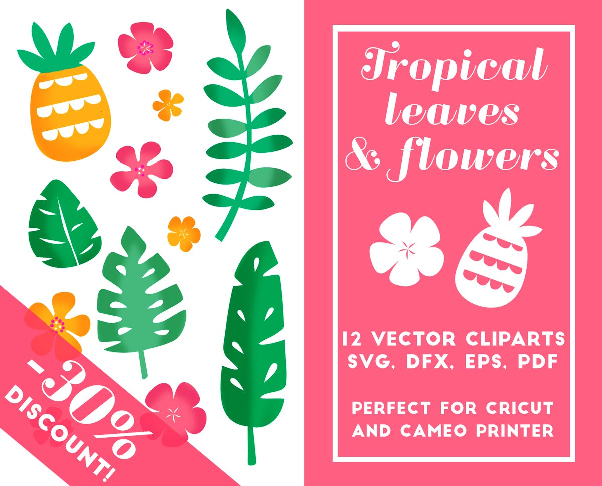 JunglePrintShop's tweet photo. Printable SVG Vector Set,Perfect for Cricut/Cameo Printer Users!https://t.co/a256wLyWsn #etsy #tropical #leaves #jungle #printable #cricut https://t.co/8yMr9MwlSa