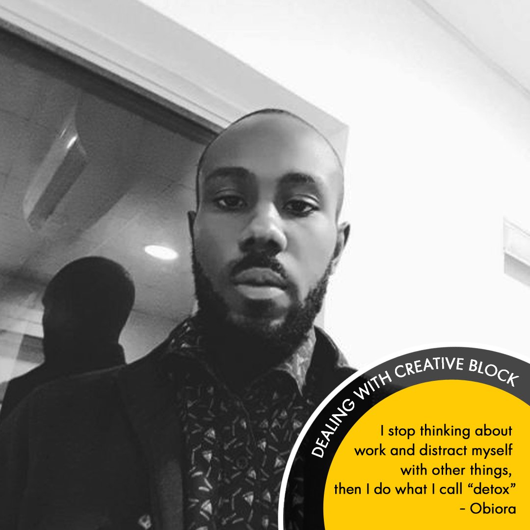 DDBLagos's tweet photo. Today Obiora shares his method with us.

How do you handle your creative block?

#DDBhowto #CreativeBlock #Creativity #DDBLagos https://t.co/QLh9MRbyZk