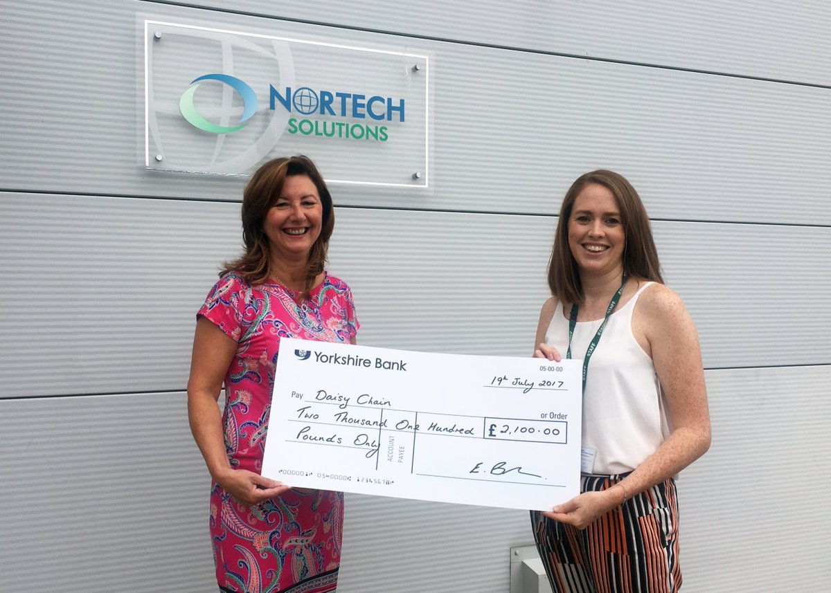 NortechGrp's tweet photo. Nortech Group’s #charity day for @the_dc_project cheques out!                 https://t.co/J3Ttc0BWjN https://t.co/hbZhUJAXJA