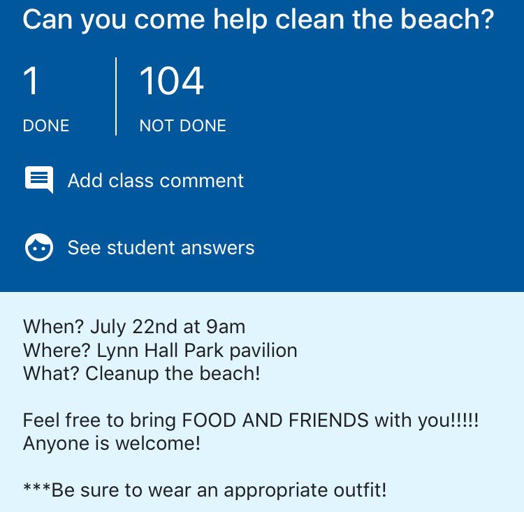 LSHSKeyClub tweet picture