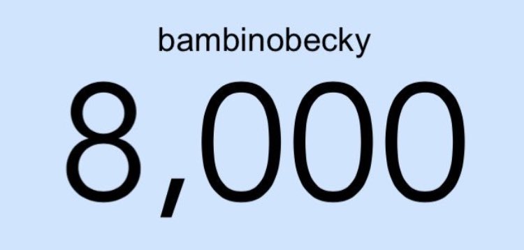 bambinobecky's tweet image. Well would you look at that. That's a lot of pals. Thank you doesn't even cover it, here's to this weird family. My heart is so full.🤓♥️