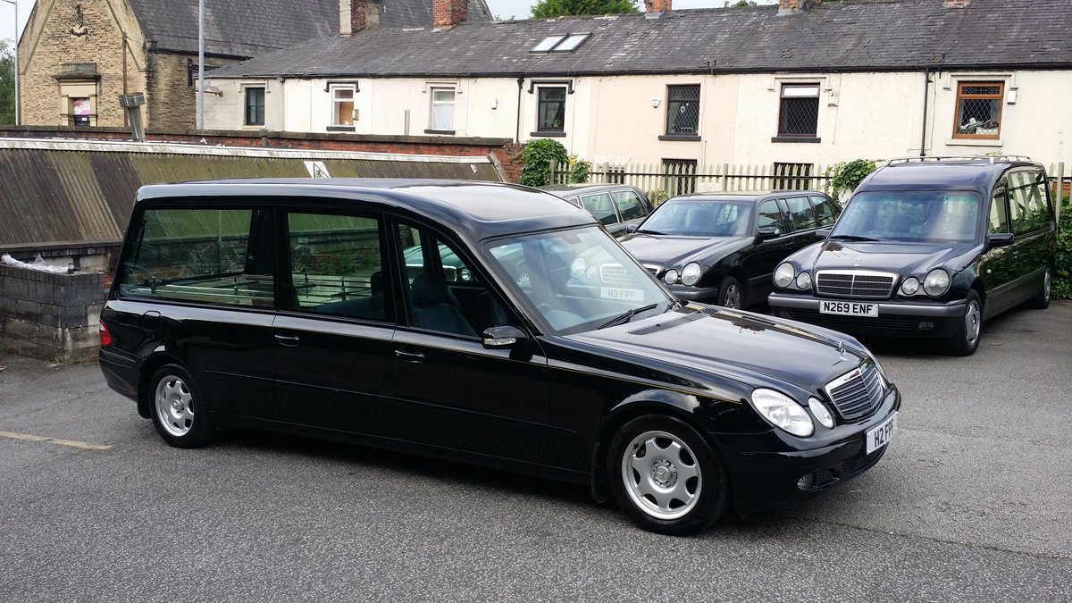 Our new hearse is out on it second service today