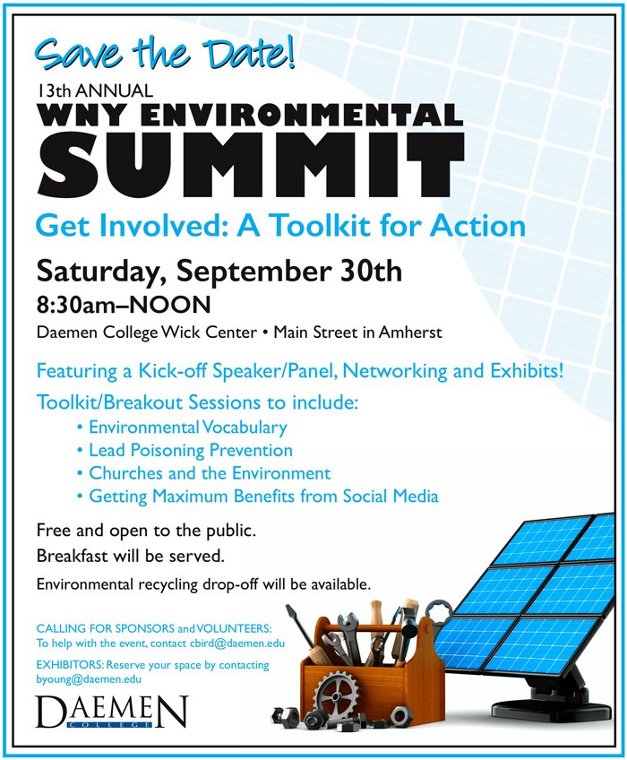 TheKnoerGroup's tweet photo. Save the Date! WNYEA's 13th Annual Environmental Summit is this September 30th https://t.co/nh4zLodyX4 https://t.co/A9pdOqtmJY