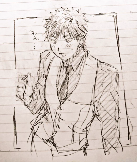 そういえばスーツかがみくんめちゃめちゃ良い 