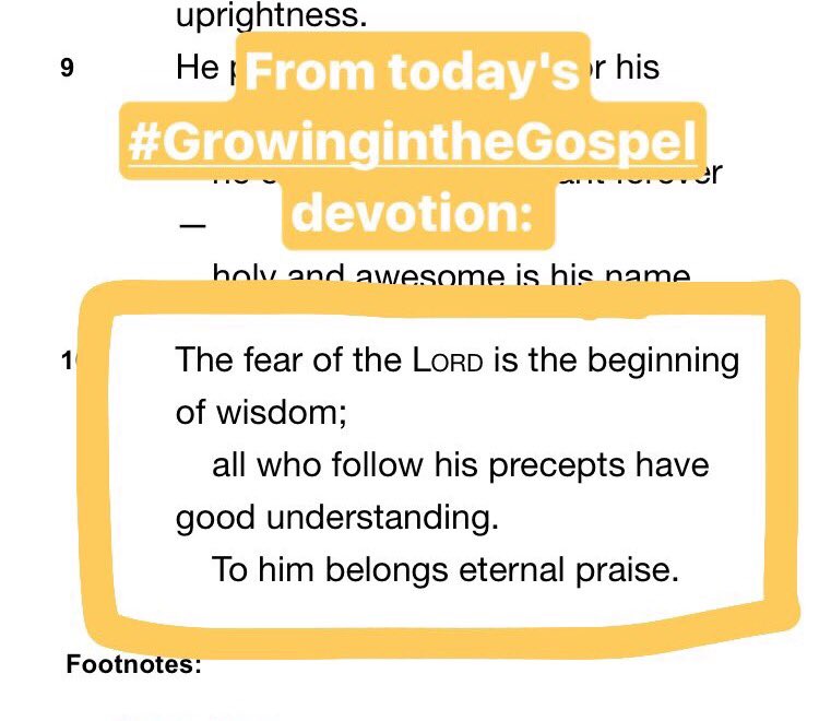 wpbible's tweet photo. Today we are reading Psalm 111: #GrowingintheGospel https://t.co/u5GmAvzJeT