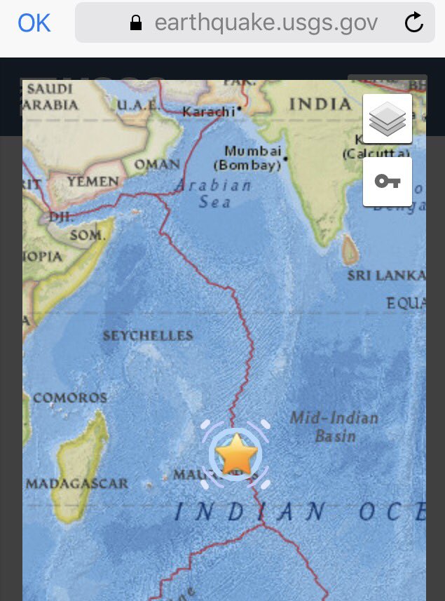 Terremoto oggi in tempo reale adesso ora in questo momento
