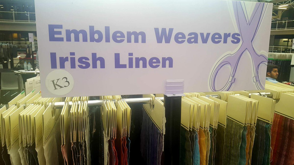 Meet Stephen Conway of Emblem Weavers at #aw18 #fashion
