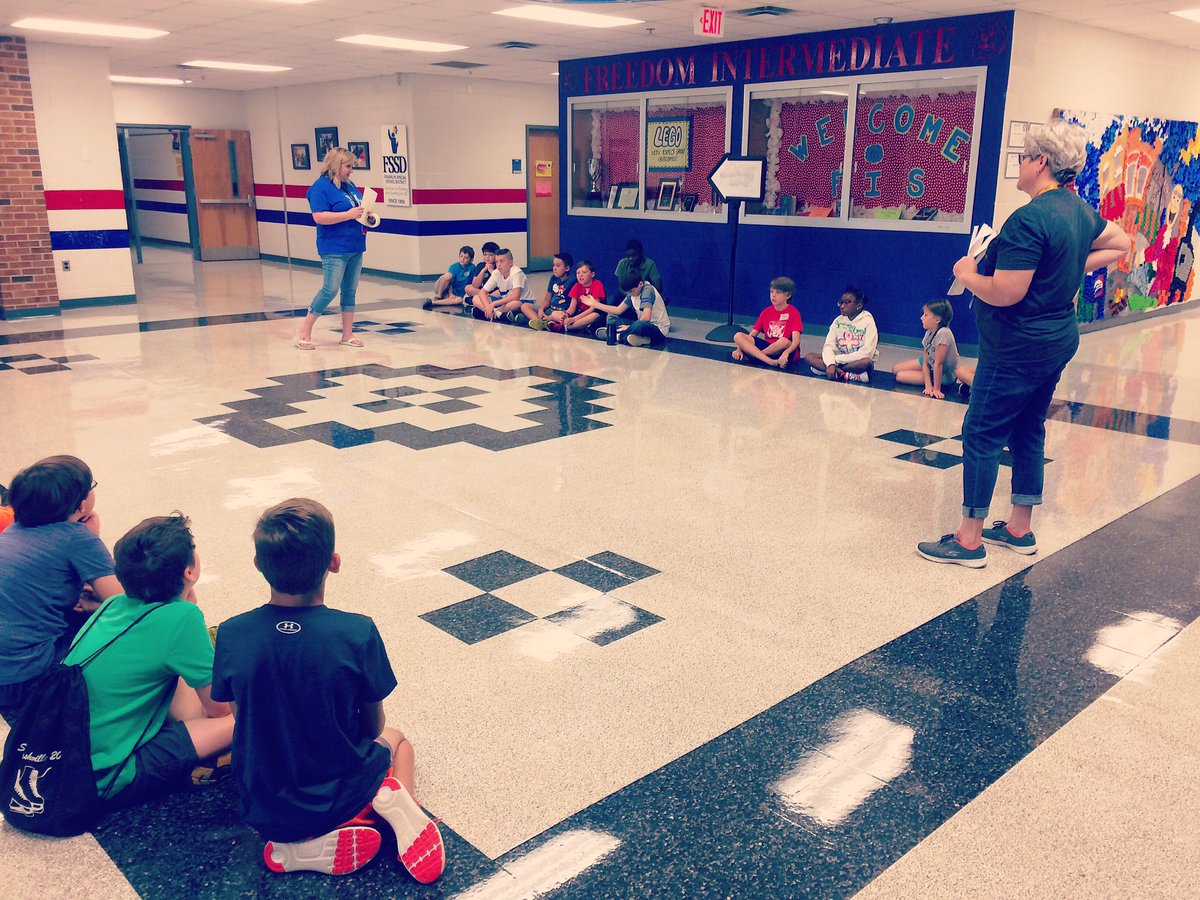 Bulldog Bootcamp is underway for rising 5th graders, thanks to Ms. Chunn &amp; Ms. Gleason!