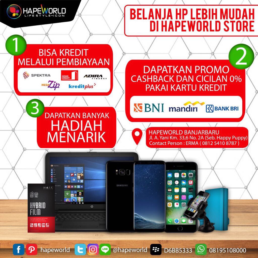 Buruan ke hapeworld bjb nya yach