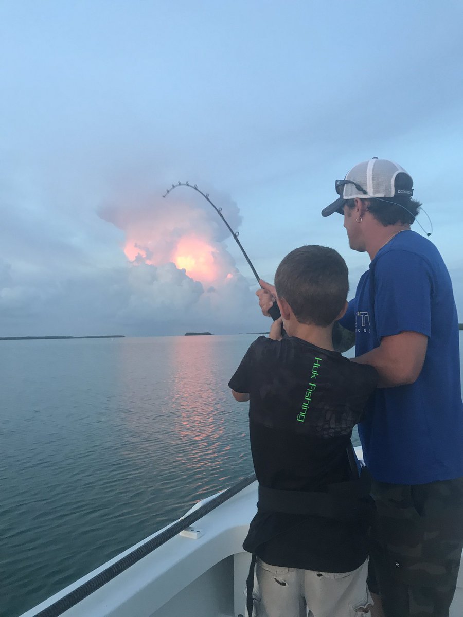 canowormsfishin's tweet photo. Troy, with a little help from his dad Nate, did a great job of catching a beast of a tarpon yesterday evening! #canowormsfishin #floridakeys https://t.co/Fv3KN4WJtS