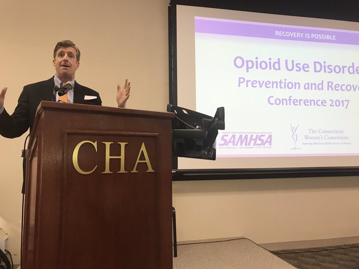 AskForHelp's tweet photo. "We have to educate our providers on what we know works, evidence based care!" @PJK4brainhealth at CT Opiod Use Disorders Conference https://t.co/SPbf2mQqnI