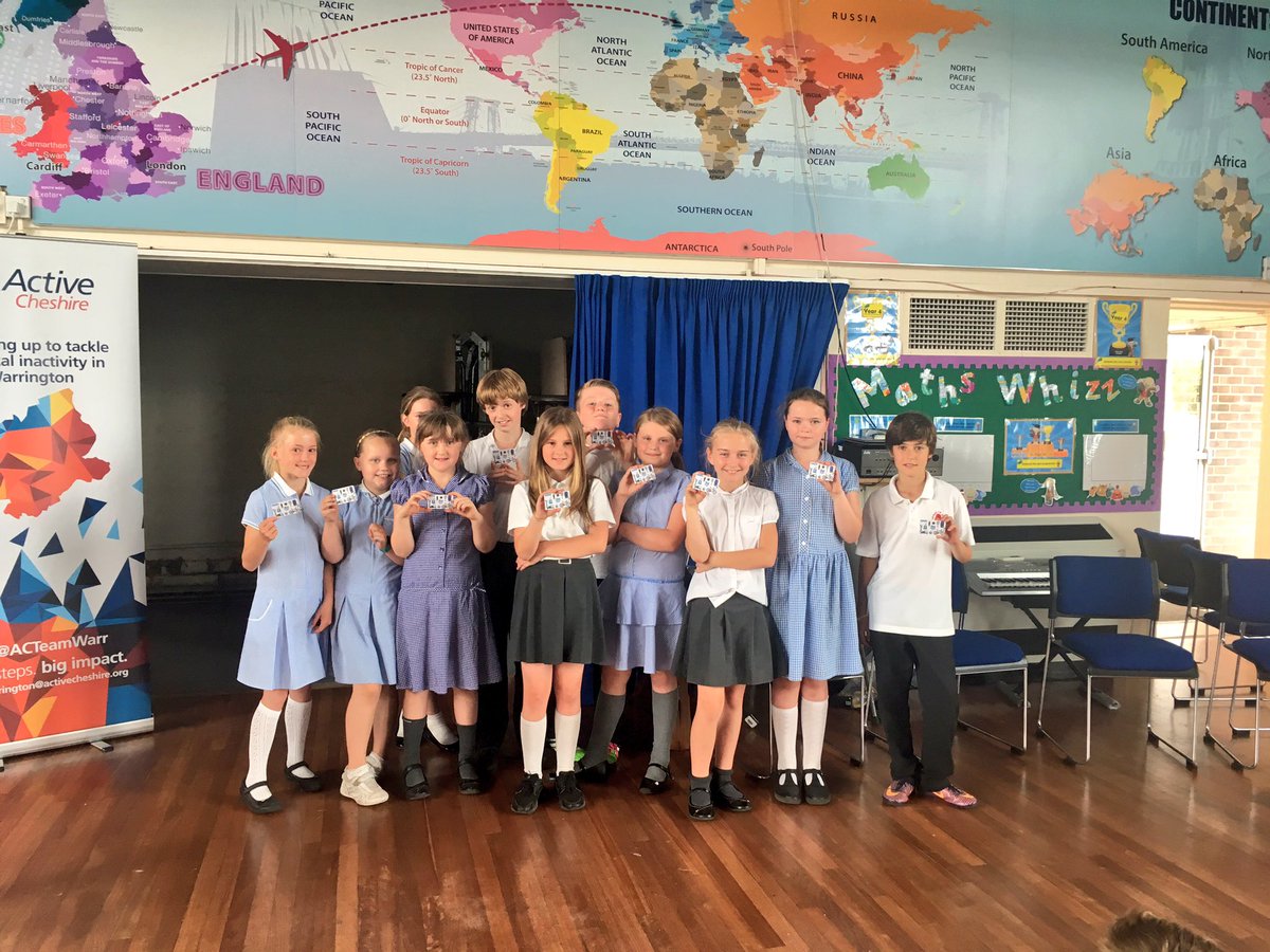 ACTeamWarr's tweet photo. Congrats to the children who won a voucher at Culcheth  Primary for completing the 💯 mile challenge. Well done ⭐️👏🏼@NBGivesBack #SparkStart https://t.co/Nhye8CCM4v