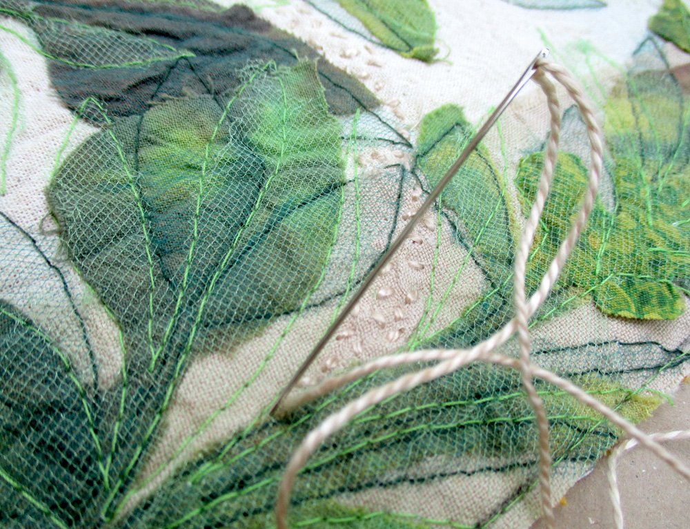 new botanical embroidery idea that has to be stitched #someonehastodoit