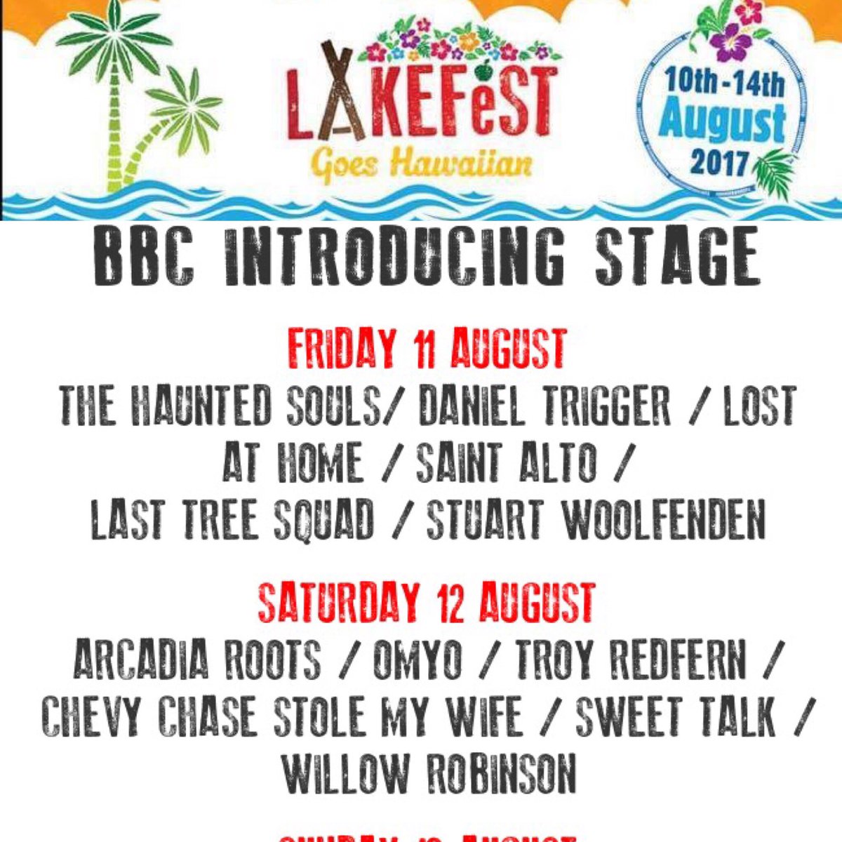 SweetTalkBlues's tweet photo. #lakefest https://t.co/MV0NaK5UpZ