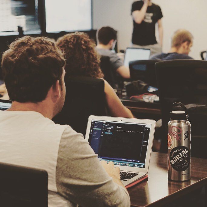 CharlotteDevs's tweet photo. CJD Codathon wrapped up last night with coding challenges, prizes, and grad prize awards for code cred winners. We… https://t.co/CEW7lt6muk https://t.co/7BlGeWvZVa