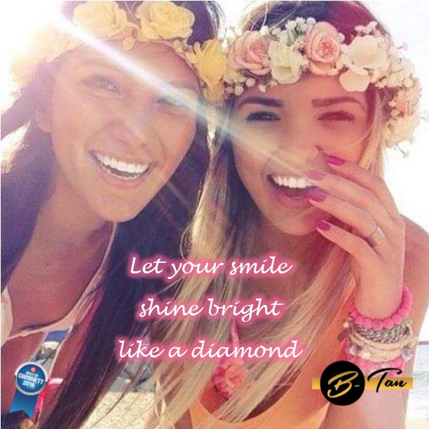 BTanGeorgia's tweet photo. Your teeth can shine bright like a diamond with #beamingwhite. All teeth whitening is 25% off today. #btangeorgia #btan #tanning #teeth https://t.co/zPlb10lOoL