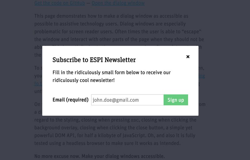 myphptuts's tweet photo. #Toolkit #A11y #modal_window Build Accessible Modal Windows with… https://t.co/FQu8JroOWN #Website #WebDesign #WebDevelopment #HTML #PHP https://t.co/HpoCtCdQOu