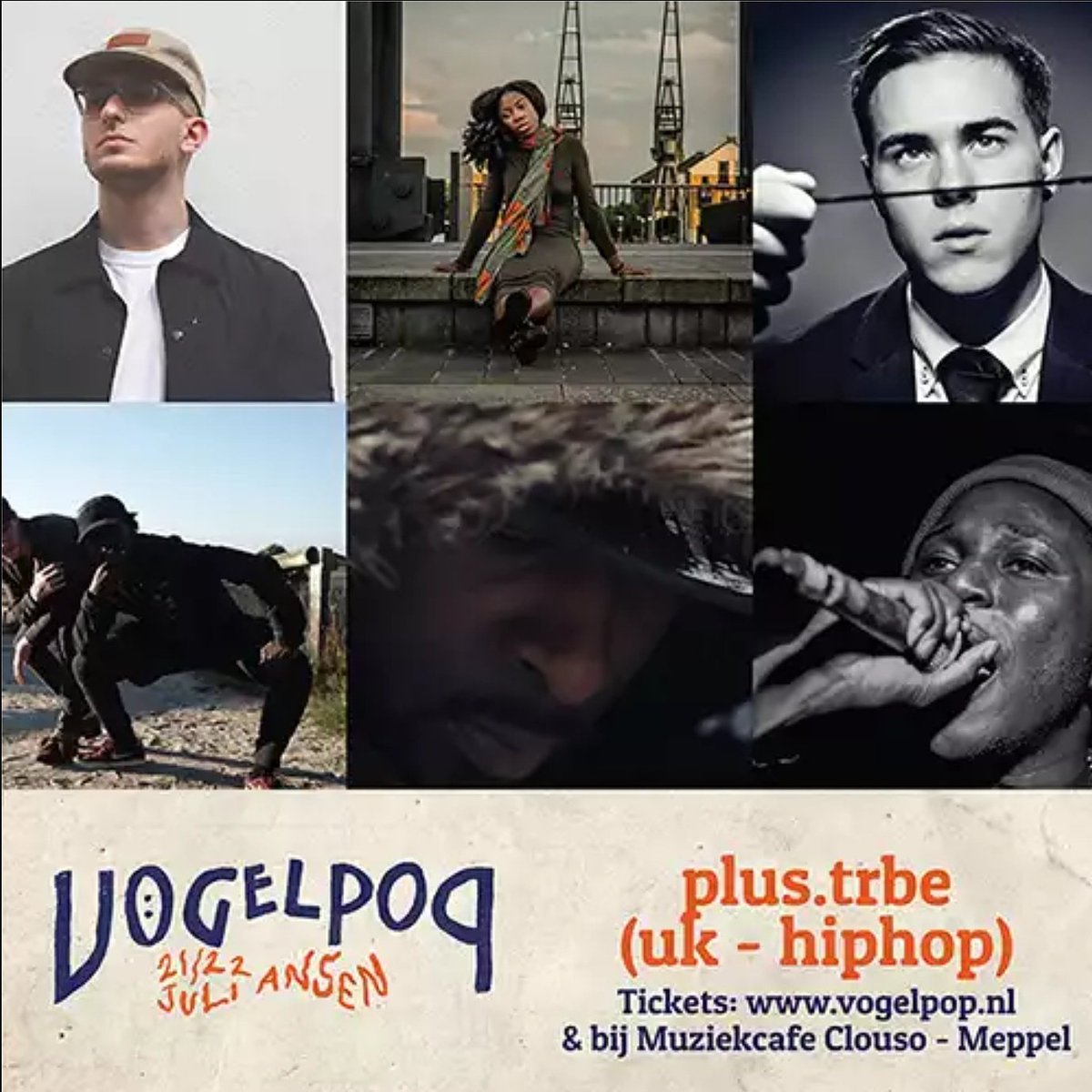 bas_saco's tweet photo. Yooo..I will be playing a special set alongside my #PlusTrbe family @ the VogelPop Festival in the Netherlands this weekend! So blessed 🙏🏾➕💜 https://t.co/LySiPlQEZ5